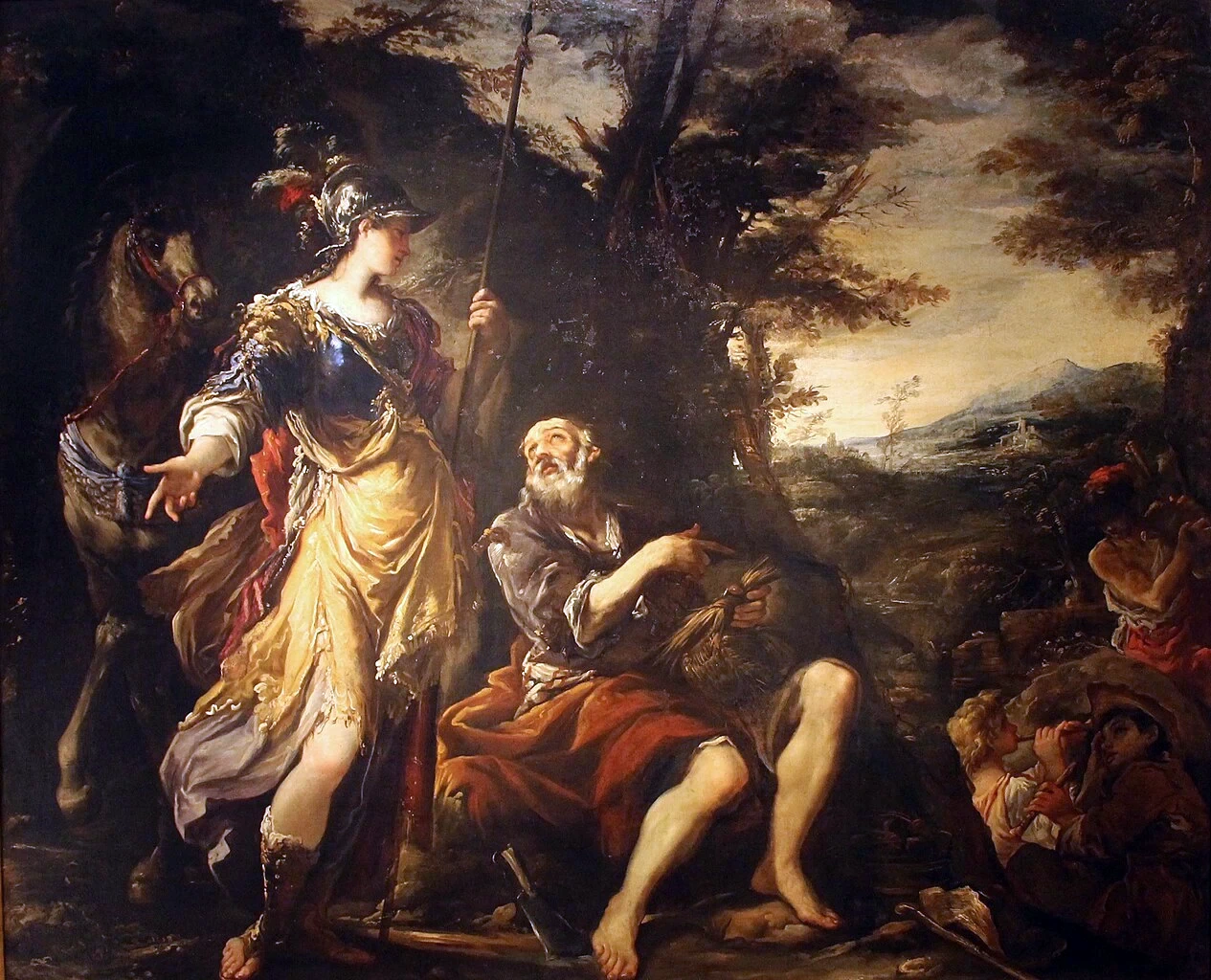 Erminia tra i pastori - Pinacoteca Nazionale di Bologna